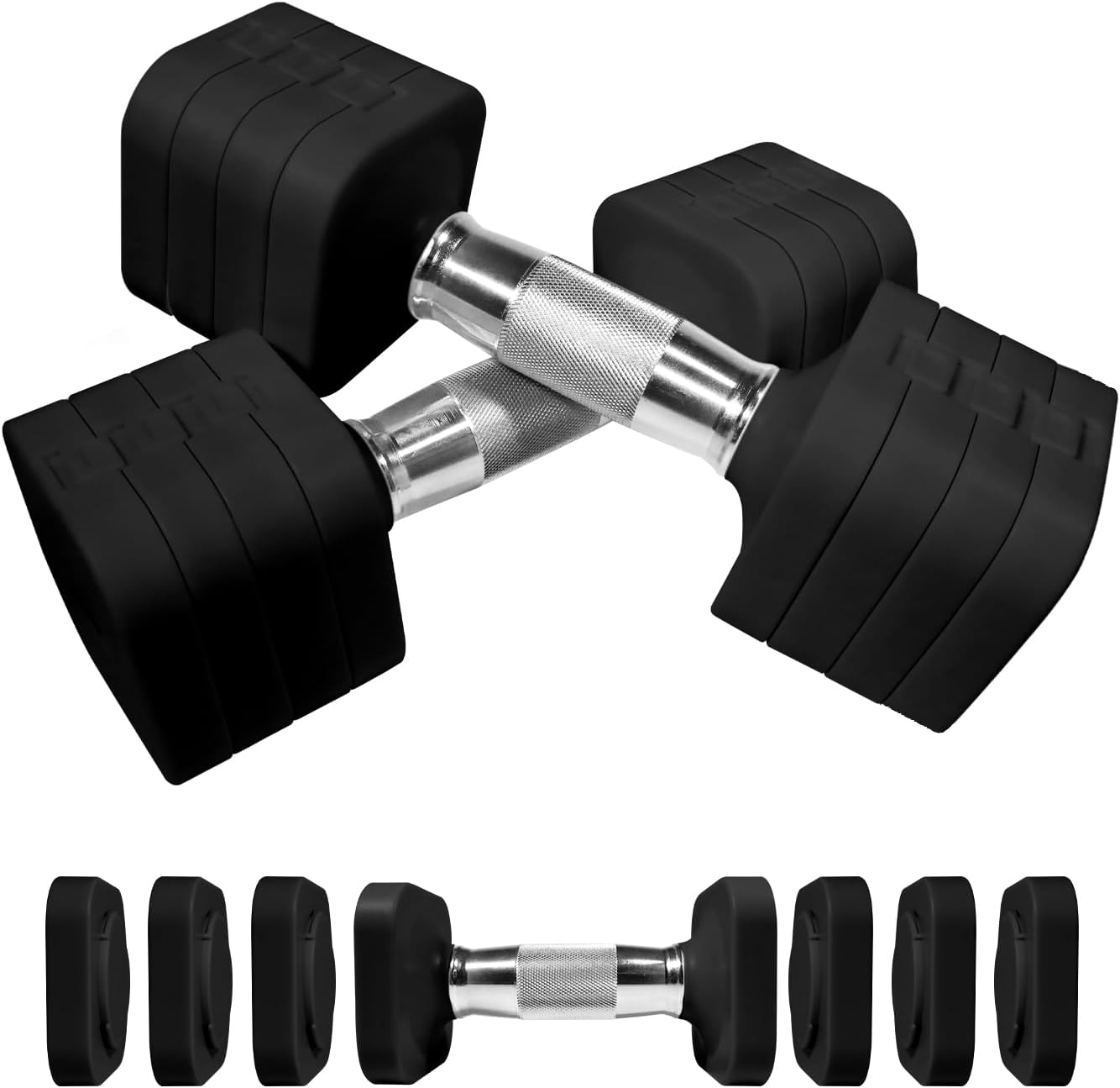 Set Manubri Regolabili 10 kg 4 in 1 - immagine 1