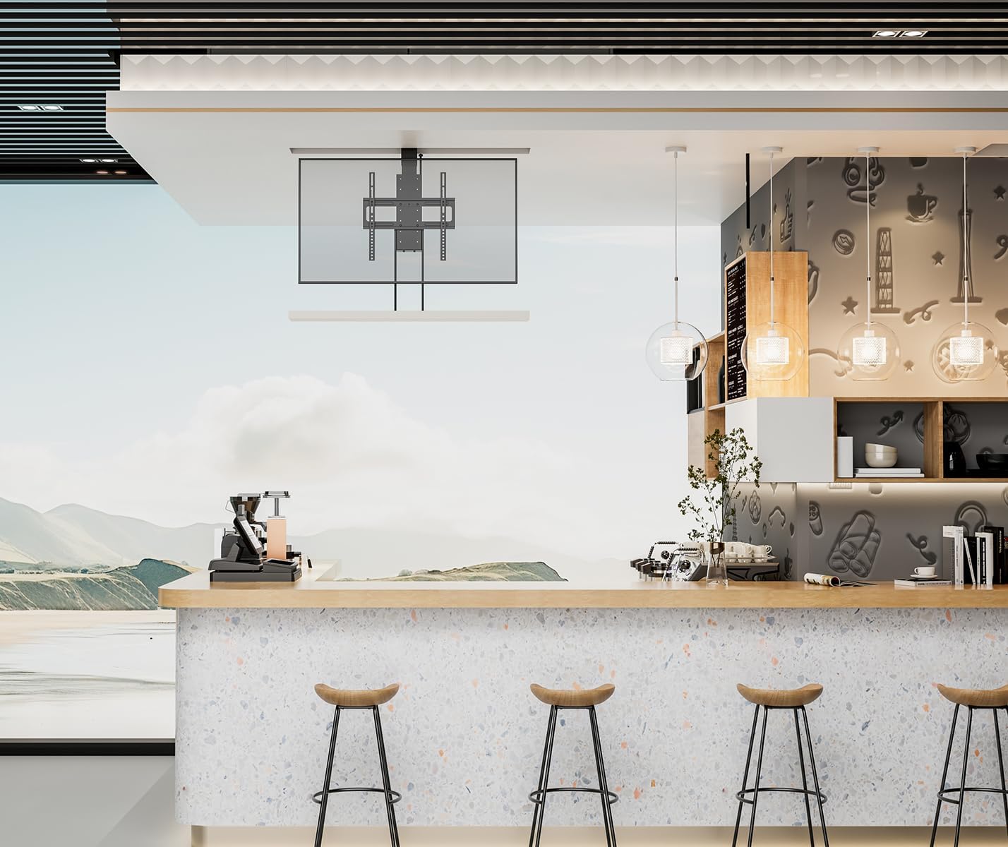 My Wall Supporto TV da Parete Elettrico Motorizzato - immagine 4