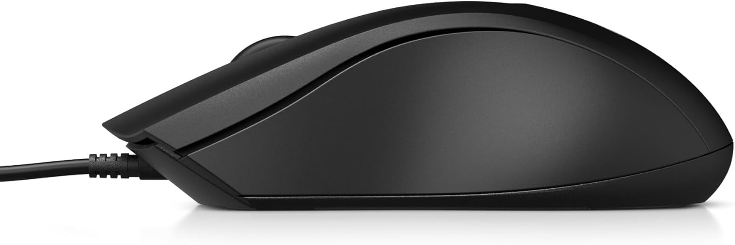 Hp 100 Mouse Cablato Nero - immagine 2