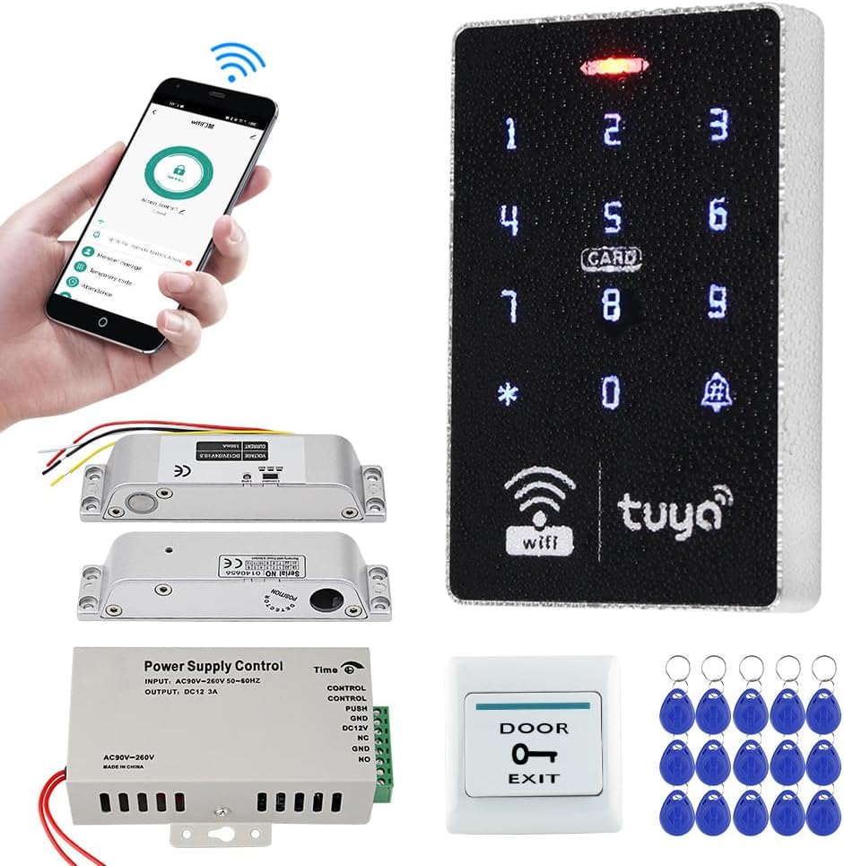 Fusytuly WiFi Kit Controllo Accessi 125KHz 13.56MHz