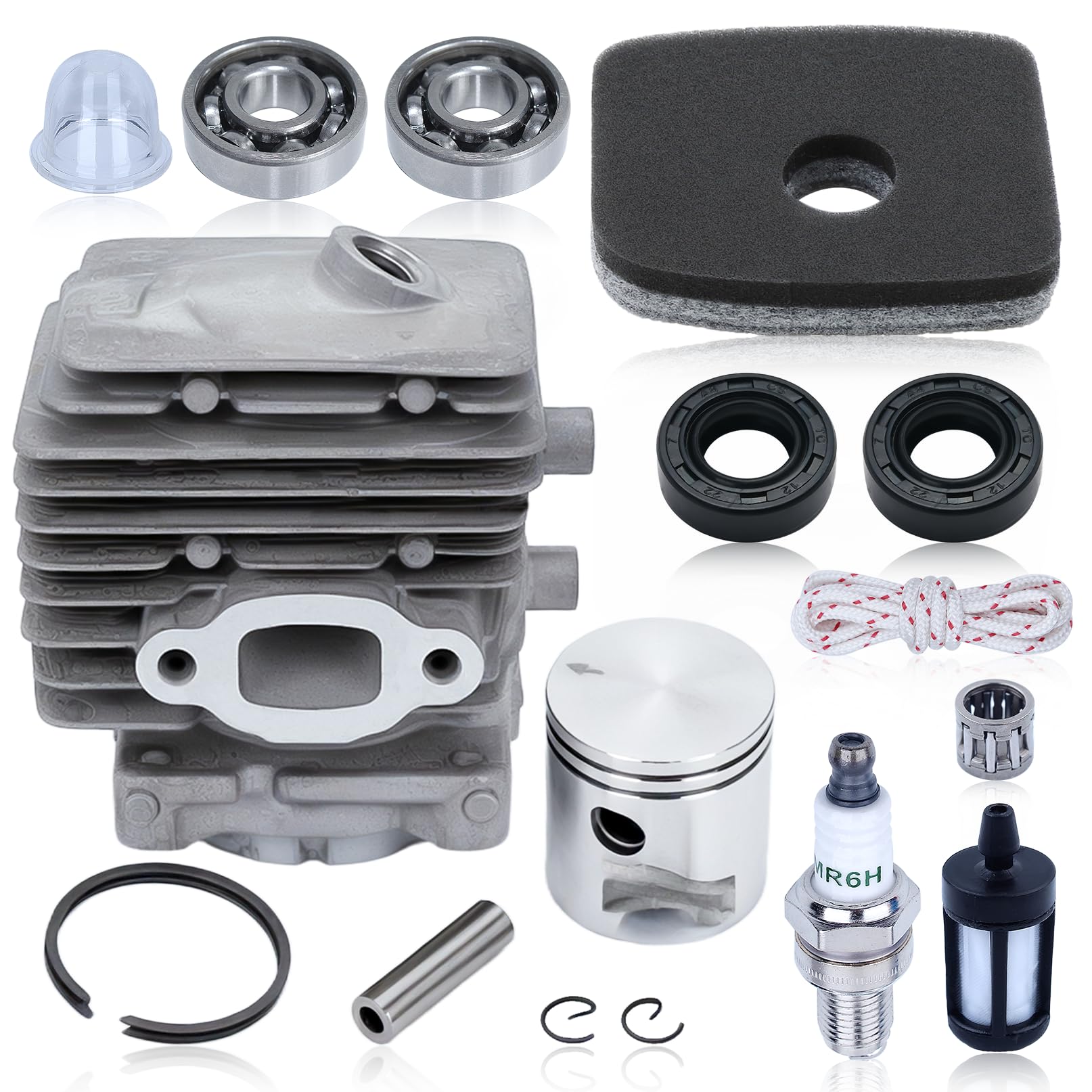 AUMEL Kit Pistone Cilindro 34mm per Stihl BG86