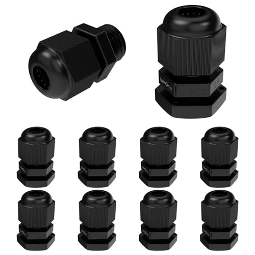 Lumonic Pressacavo M12 PG7 IP67 per Cavi d3-6,5mm