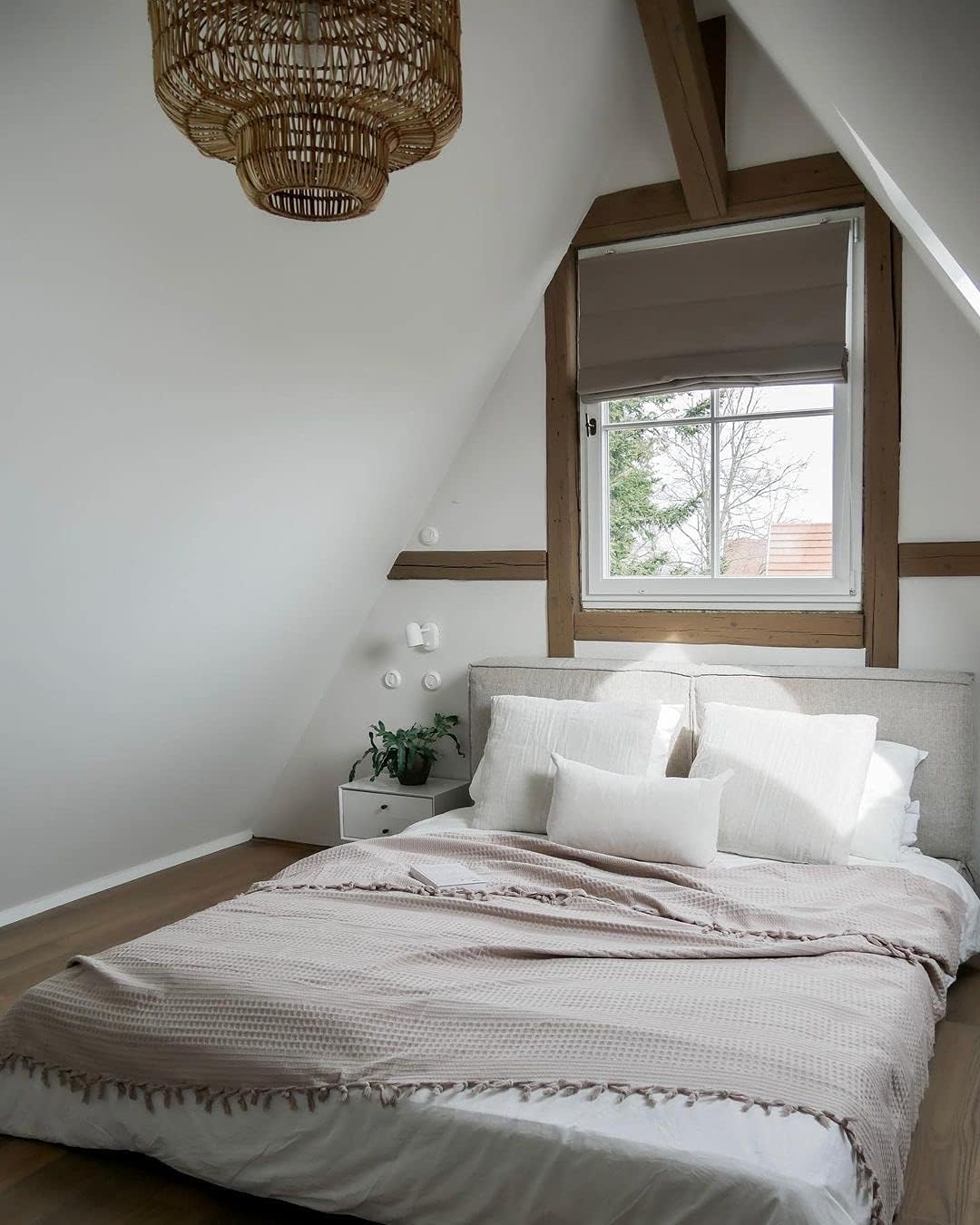 Bohoria® Copriletto 220x240 cm, 100% Cotone, Sepia - immagine 3