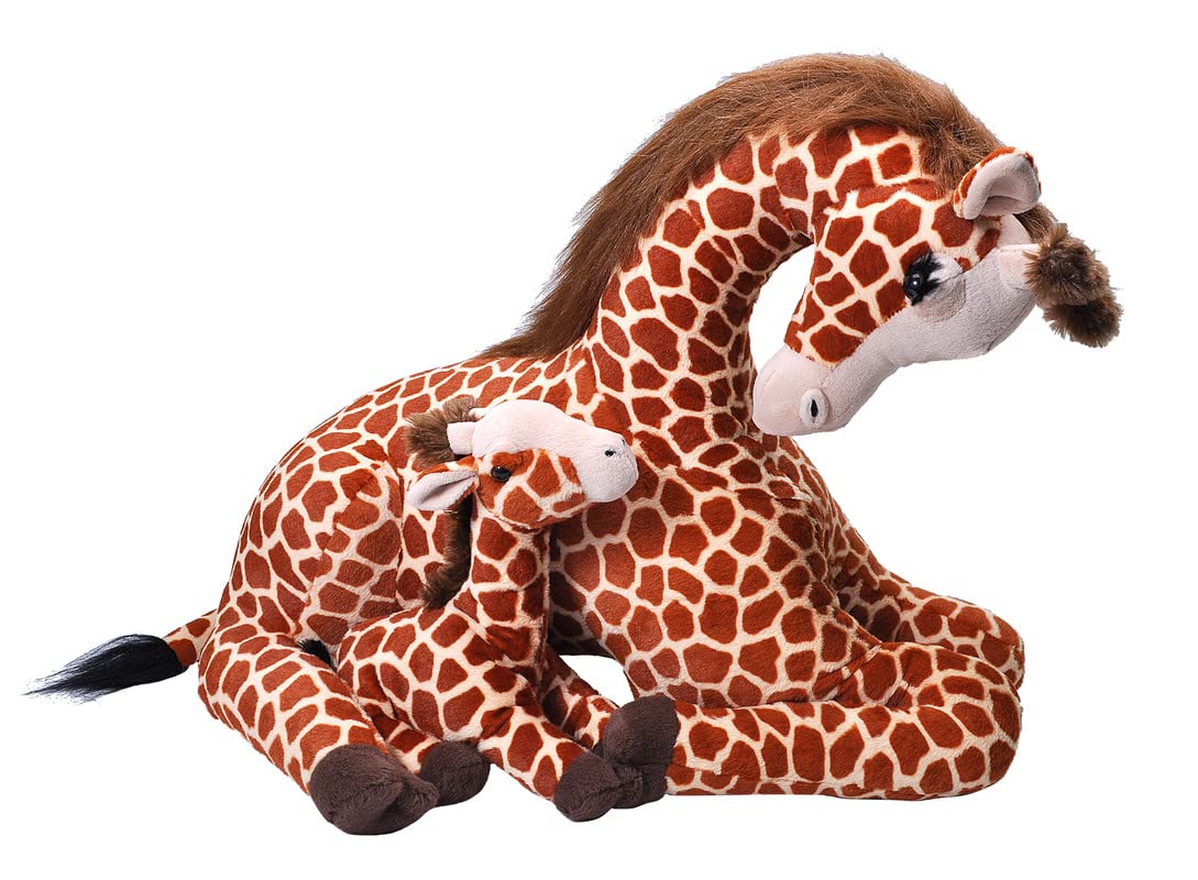 Wild Republic Mom And Baby Jumbo Giraffa 76 cm