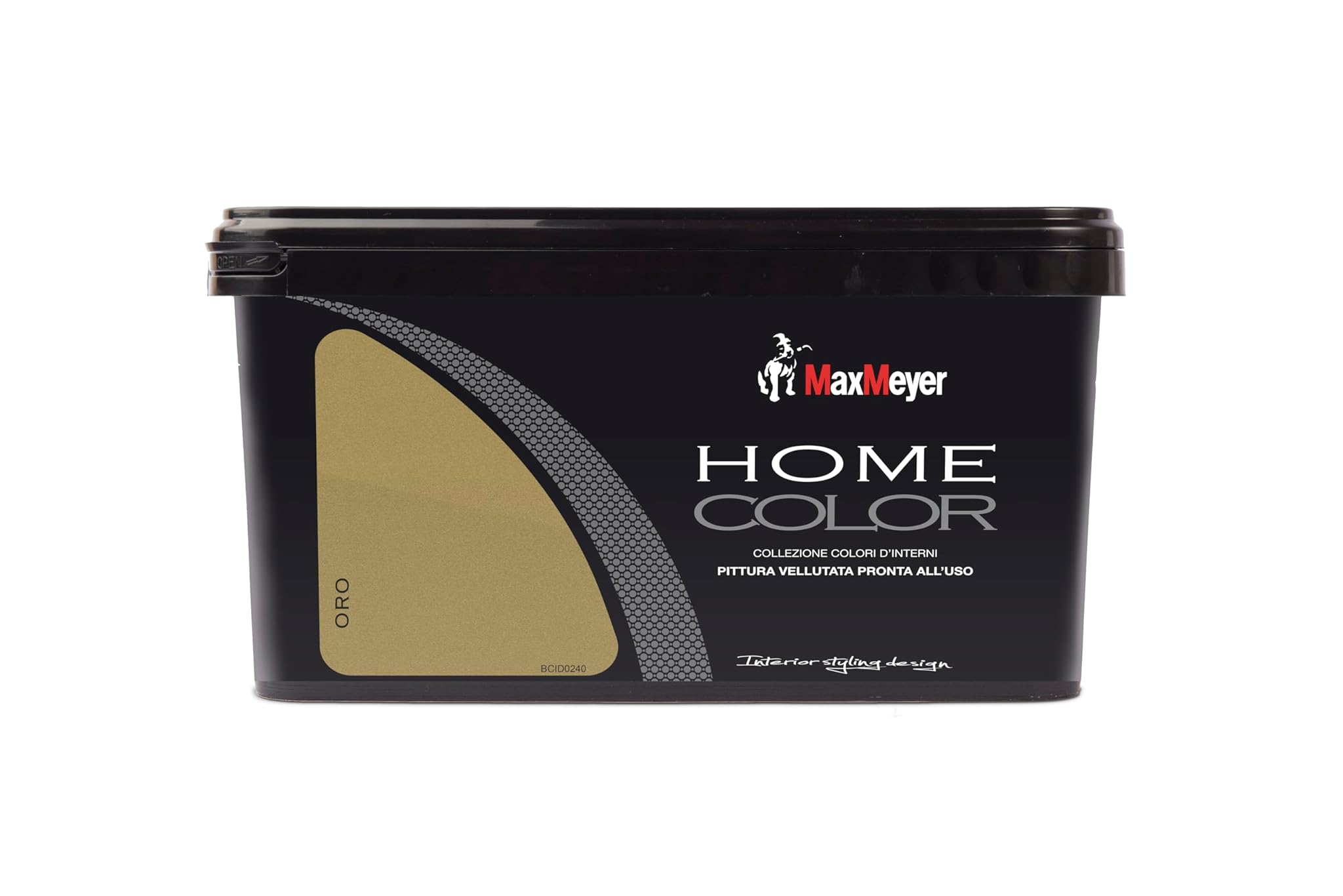 Maxmeyer Pittura Lavabile Metallizzata Home Color ORO 2,5 L