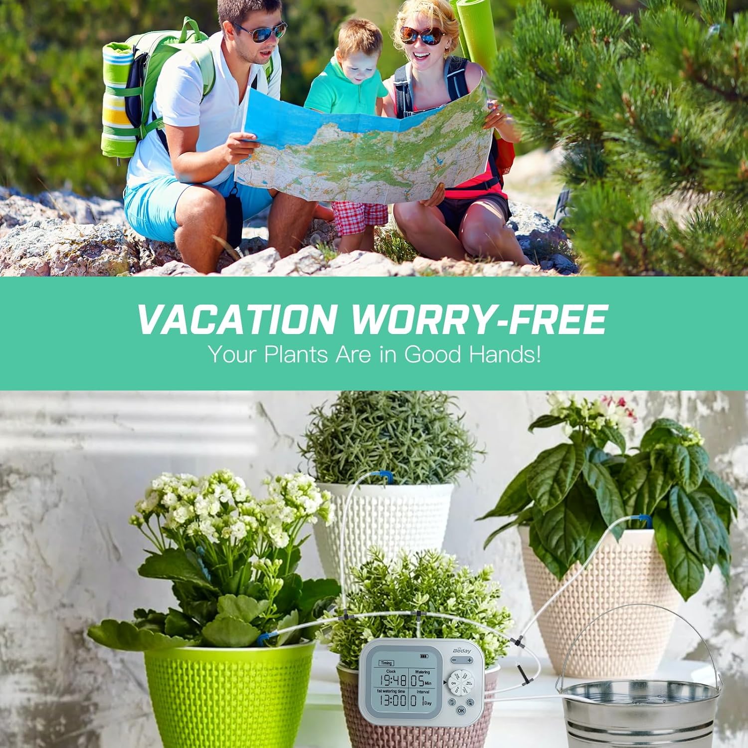 Irrigatore Automatico per Piante da Interno 15 Vasi - immagine 3