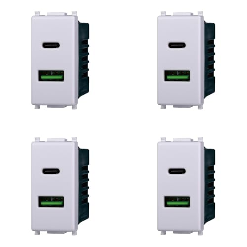 Ixtrima Presa Caricatore Doppia USB 2IN1 Type-A + Type-C