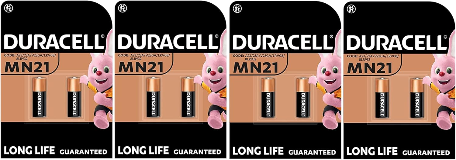 Duracell MN21 A23 23A - 8 Pile (4 Blister da 2) - immagine 1