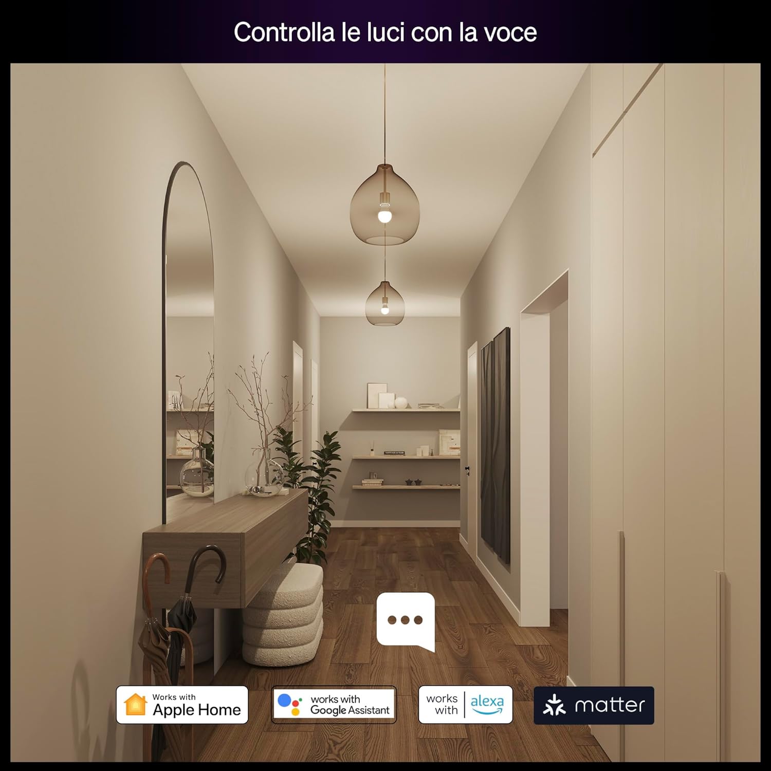Philips Hue Essential Smart LED A60 E27 - Conf. da 4 - immagine 5