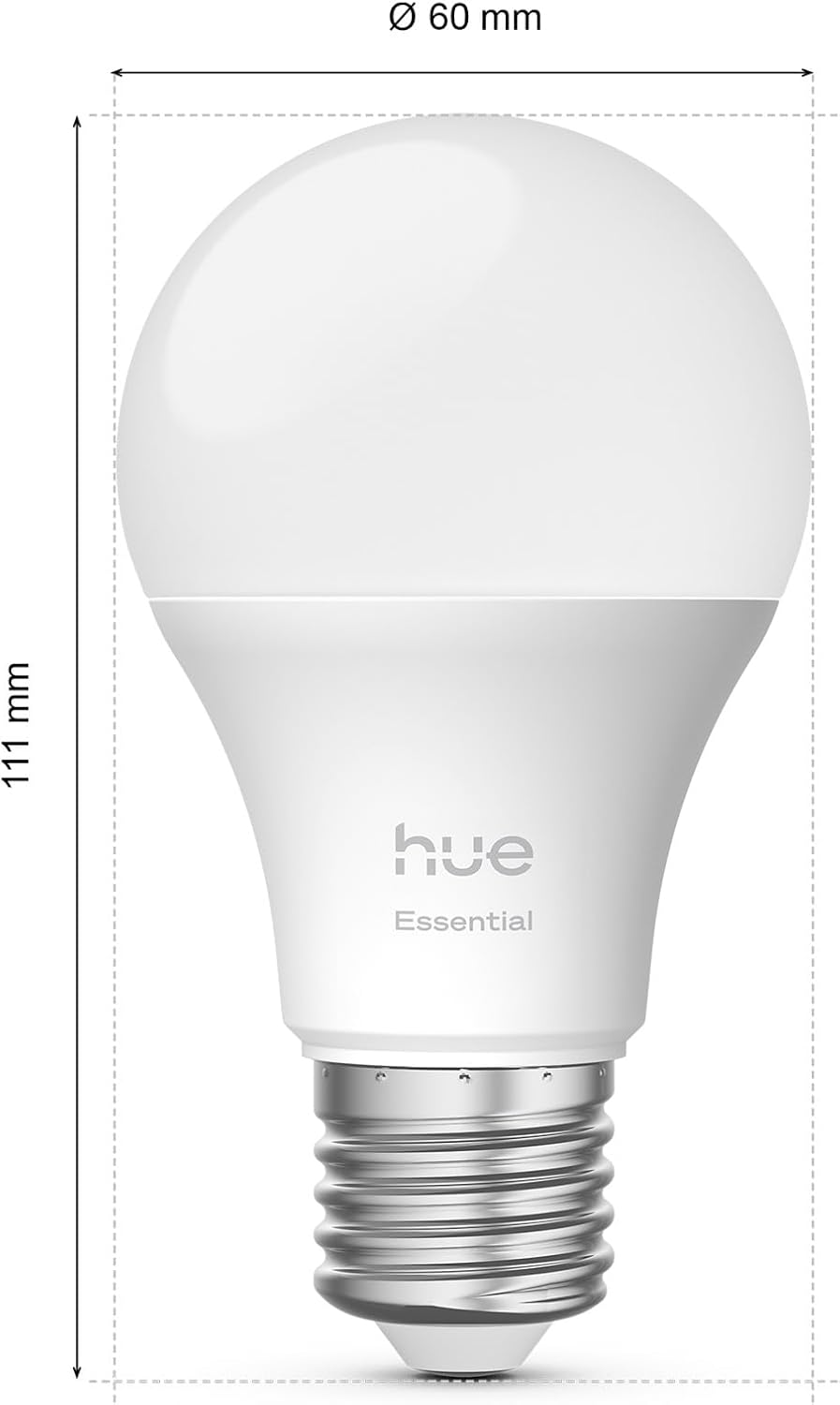 Philips Hue Essential Smart LED A60 E27 - Conf. da 4 - immagine 9