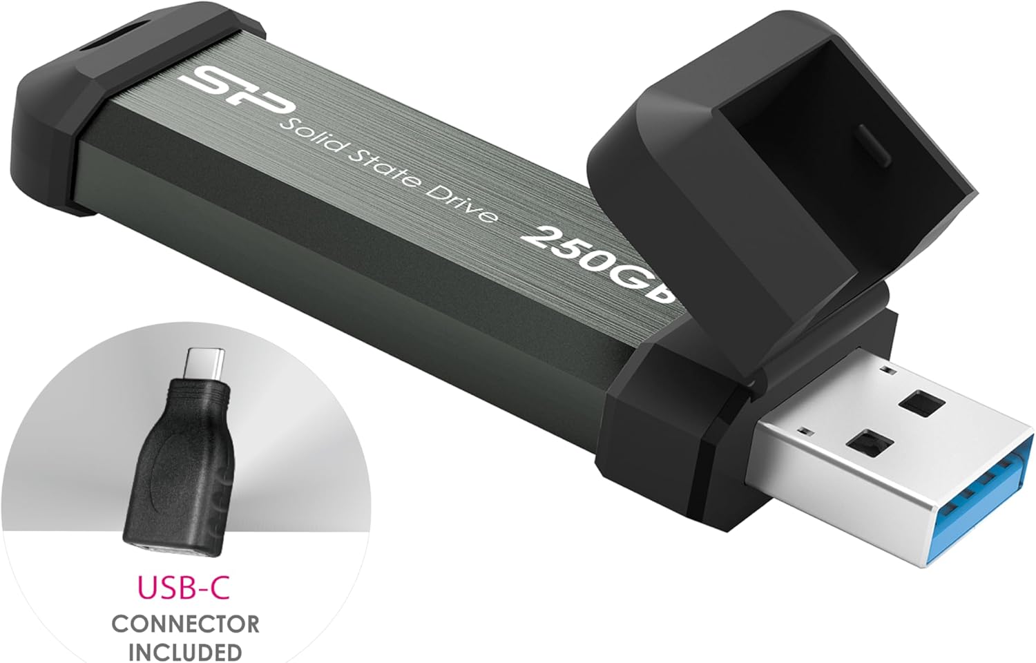 Silicon Power MS70 - SSD Esterno Portatile USB 3.2 Gen 2 - immagine 2