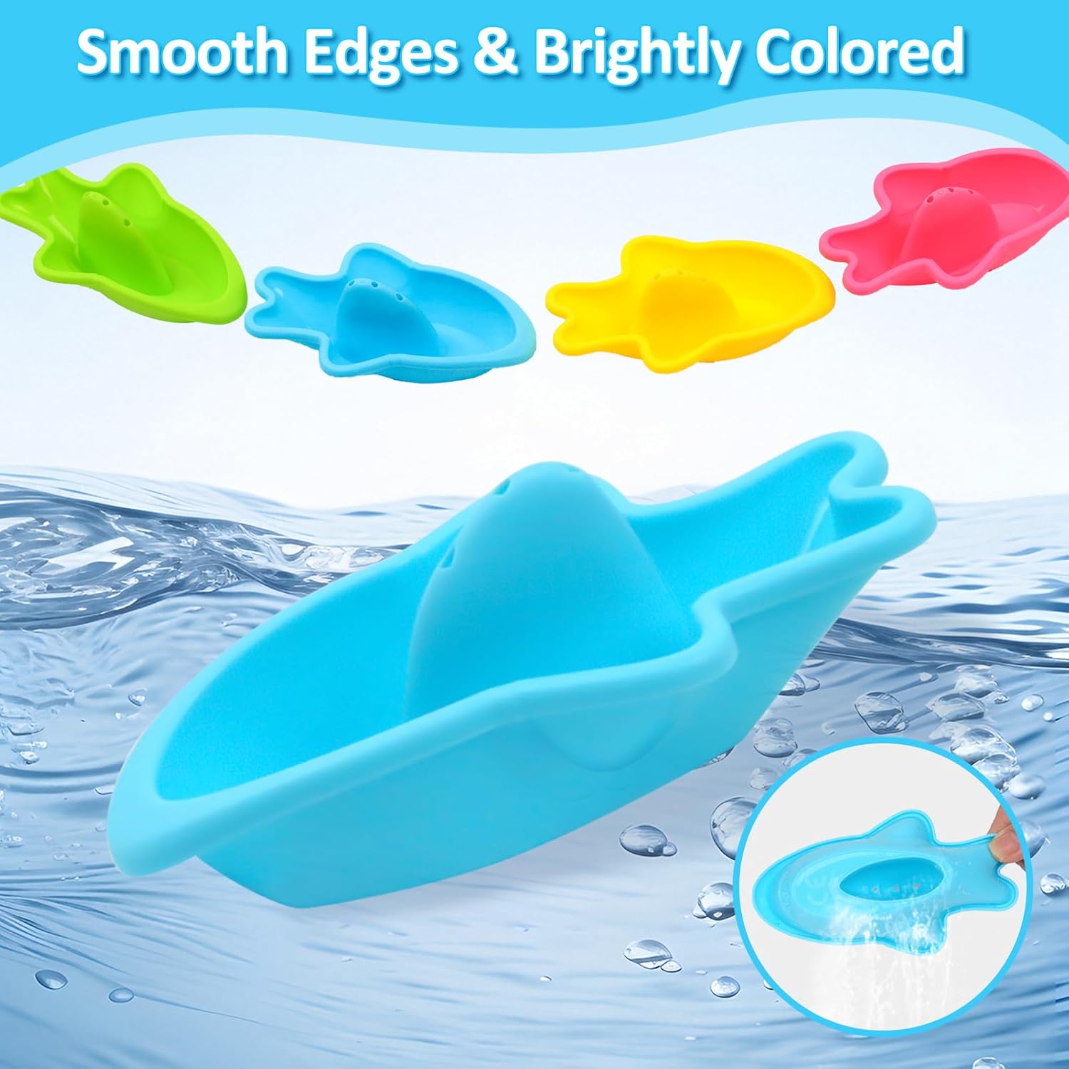 Set Giocattoli per Vasca da Bagno Bambini da 1 Anno - immagine 5