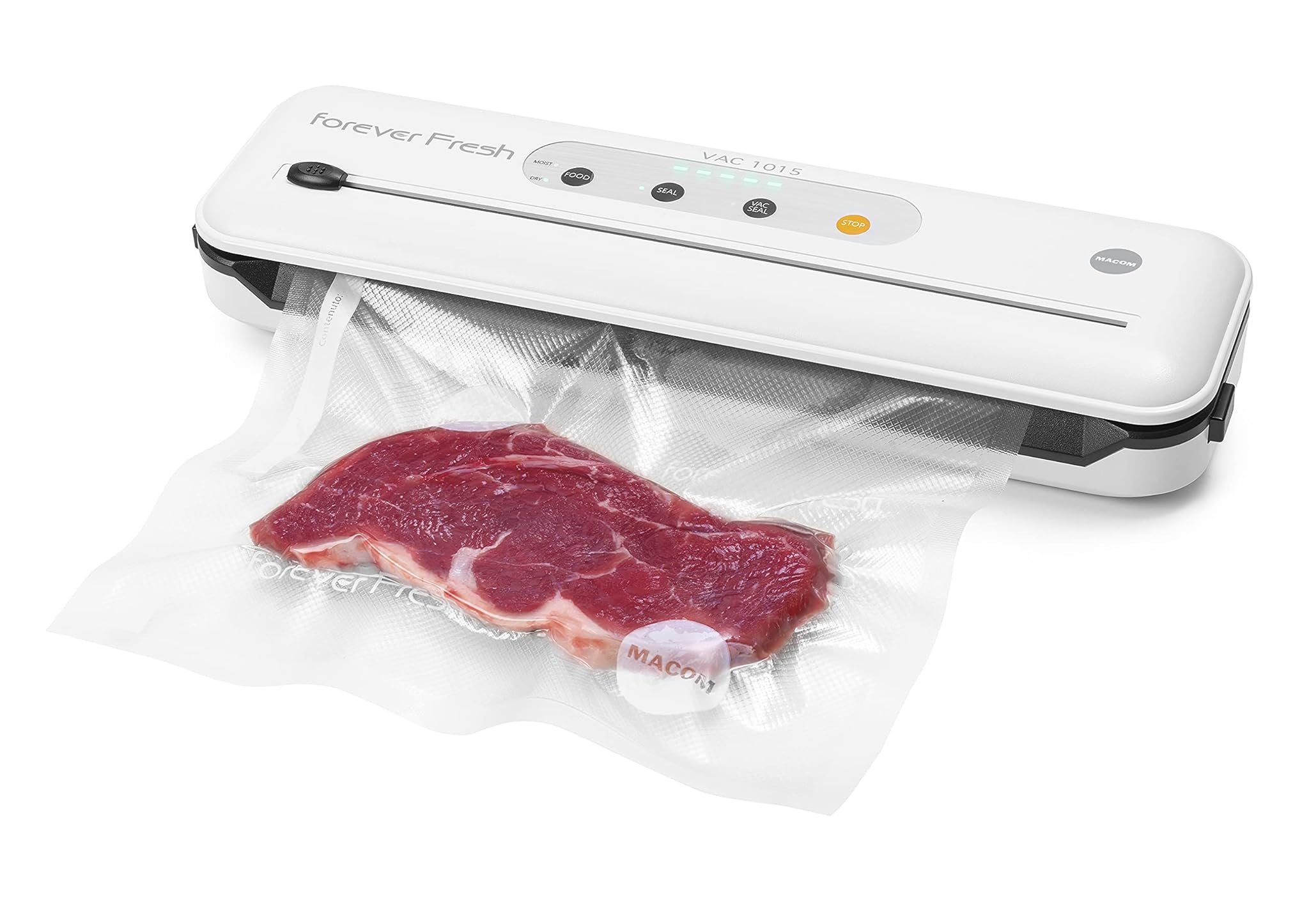 Macom Forever Fresh VAC 1015 Macchina Sottovuoto Compatta