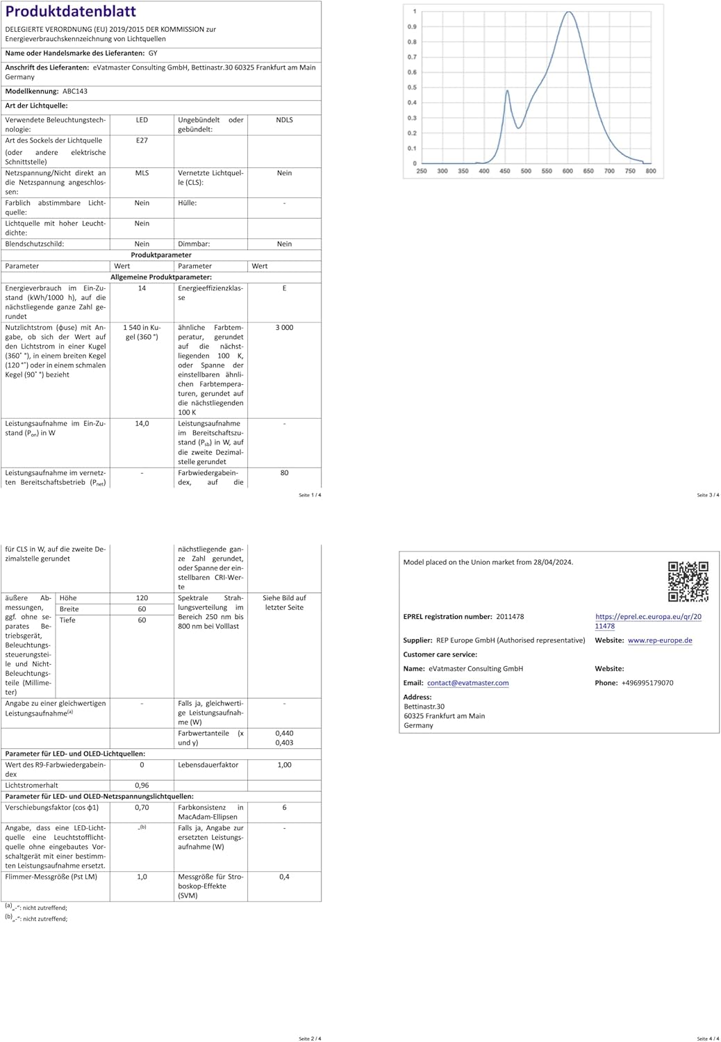 Gy Lampadine LED E27 14W Luce Calda 3000K, 12 Pezzi - immagine 8