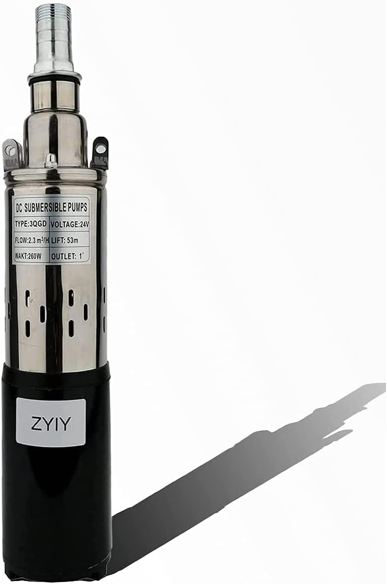 Zyiy Pompa Sommergibile per Acqua Sporca 260W 24V