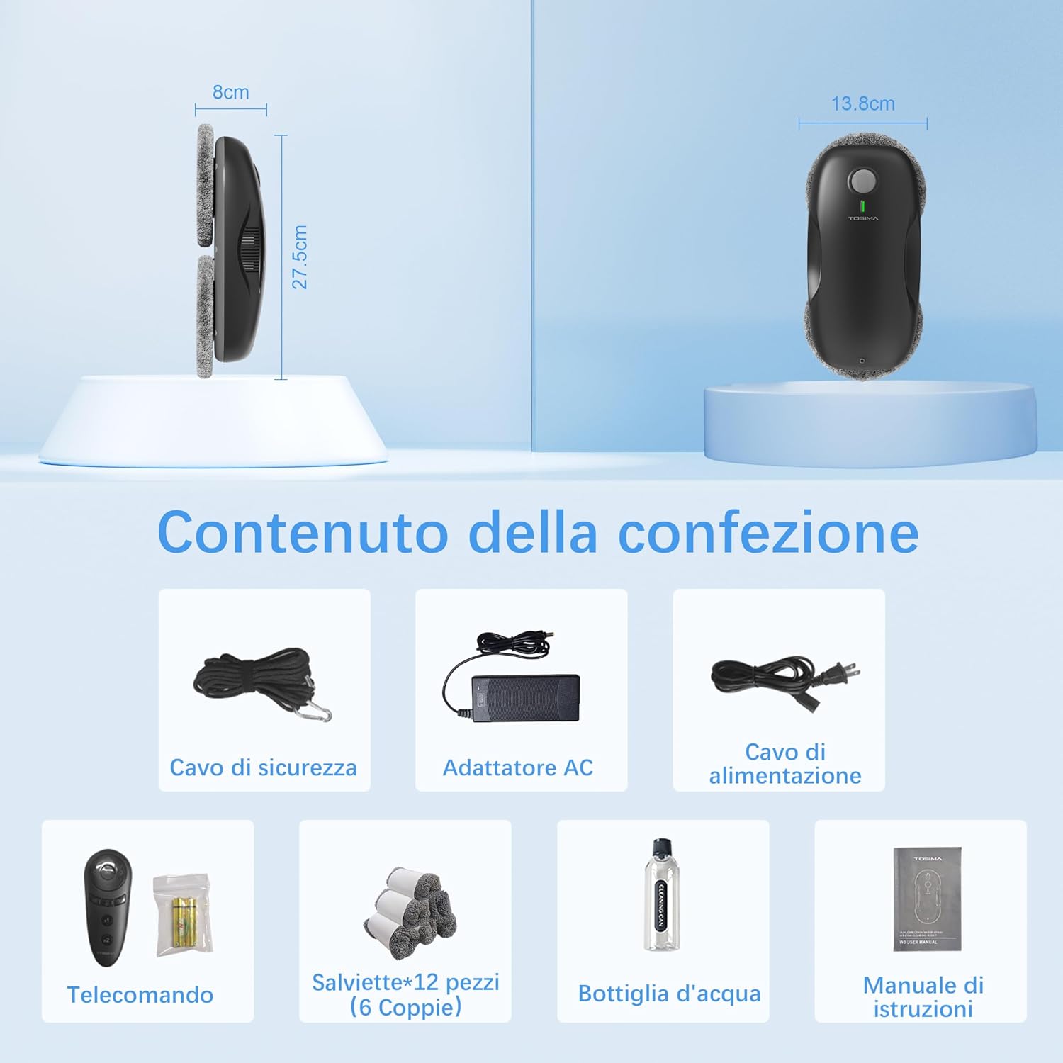 Tosima W2 Robot Lavavetri Automatico 3800 PA - immagine 9