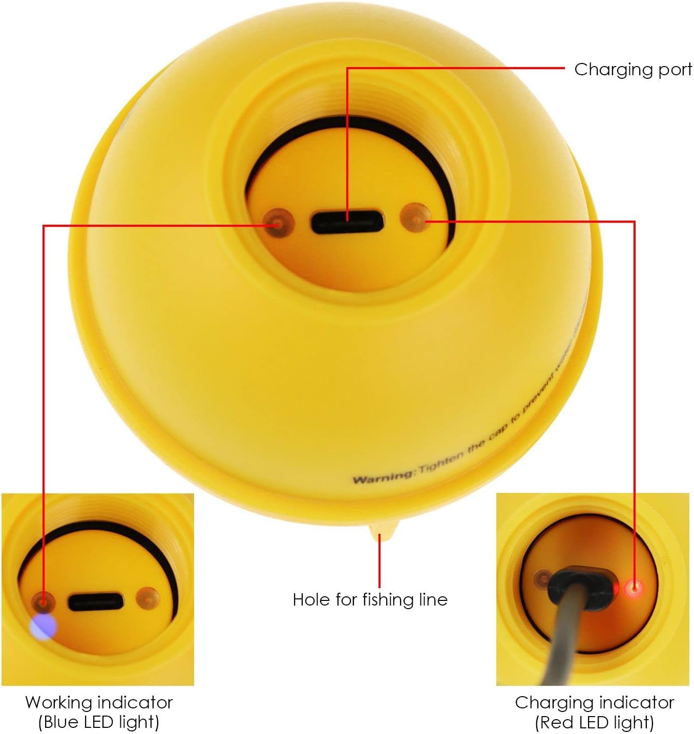 Ecoscandaglio Wireless Portatile Ricaricabile - immagine 7