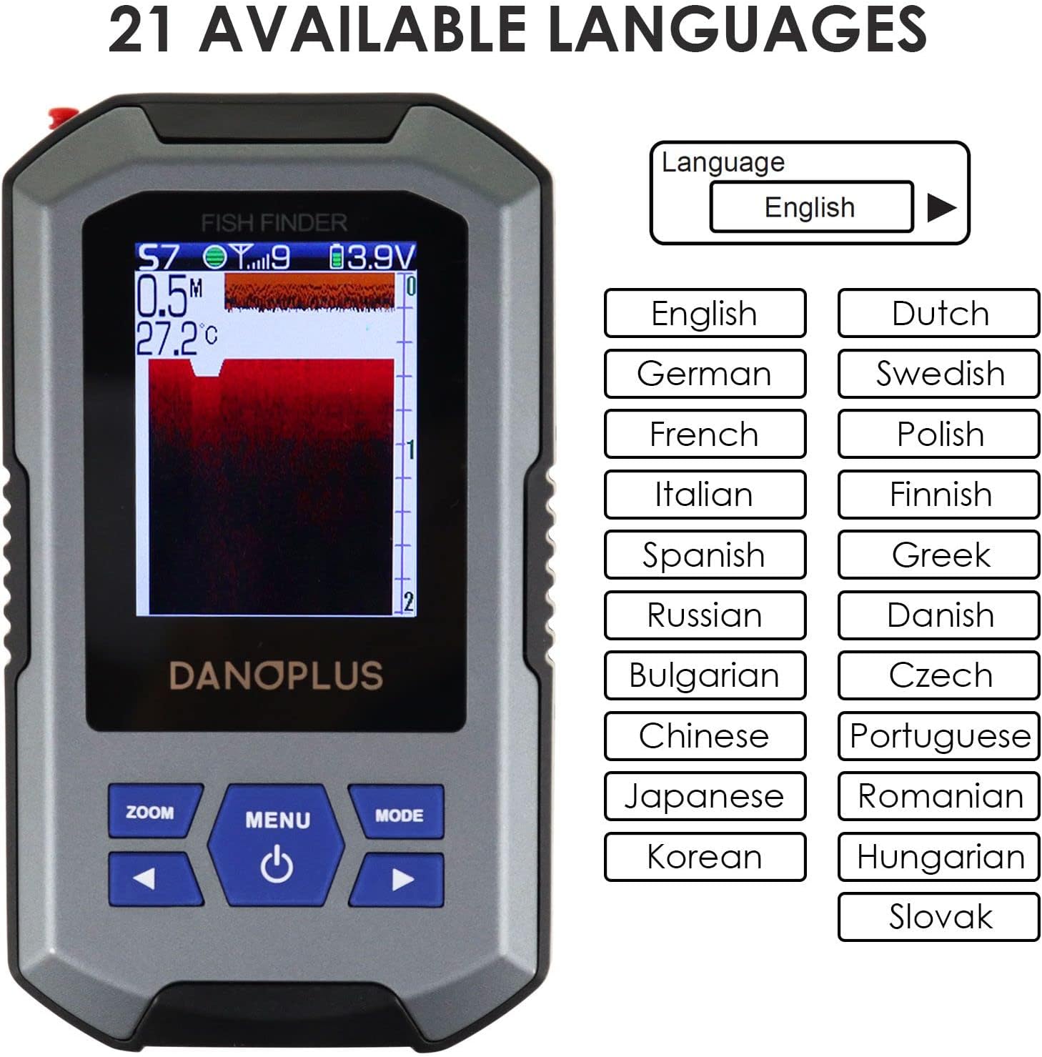 Ecoscandaglio Wireless Portatile Ricaricabile - immagine 8