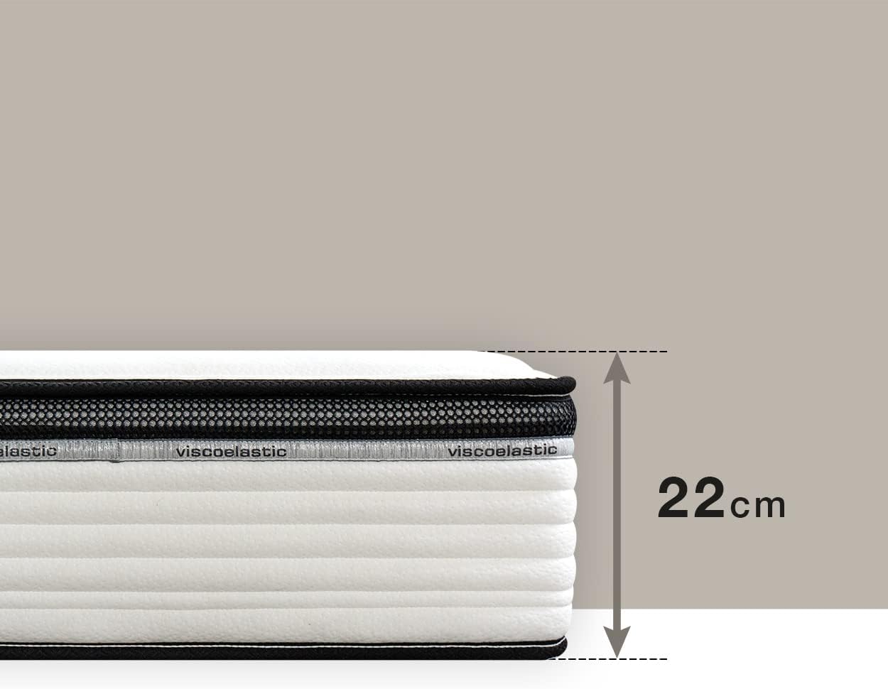 Kuo Dream Materasso Bio Memory Altezza 22cm - immagine 5