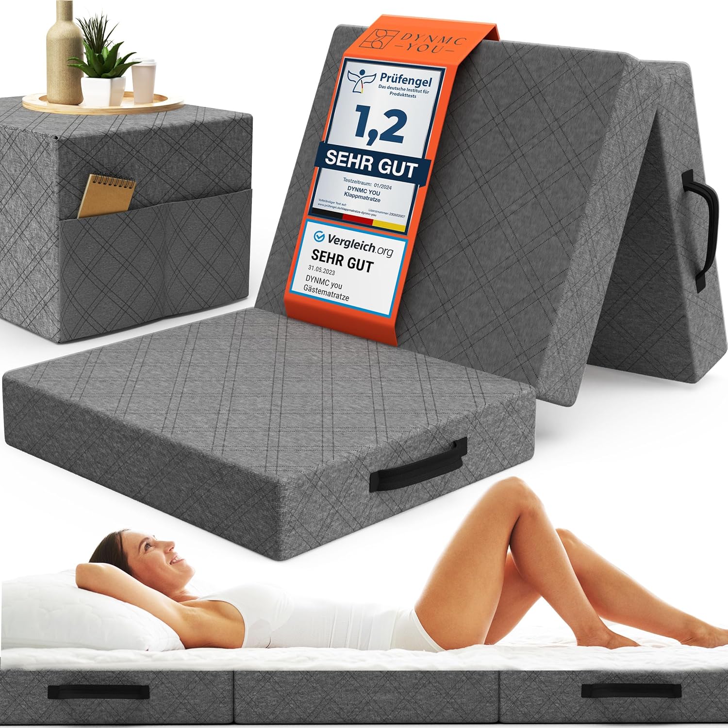 Materasso Pieghevole Comodo H3 per Ospiti - immagine 1