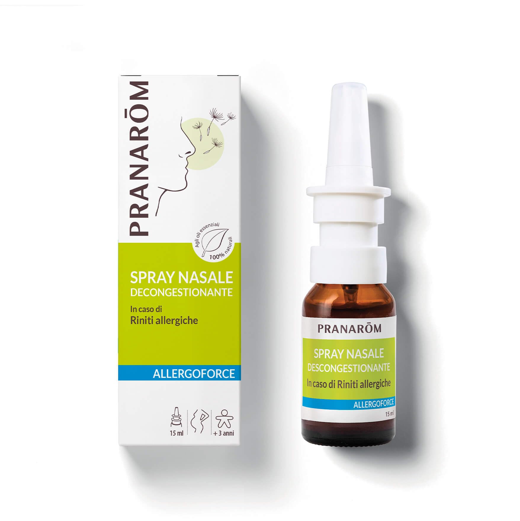 Pranarôm Allergoforce Spray Nasale Decongestionante 15ml