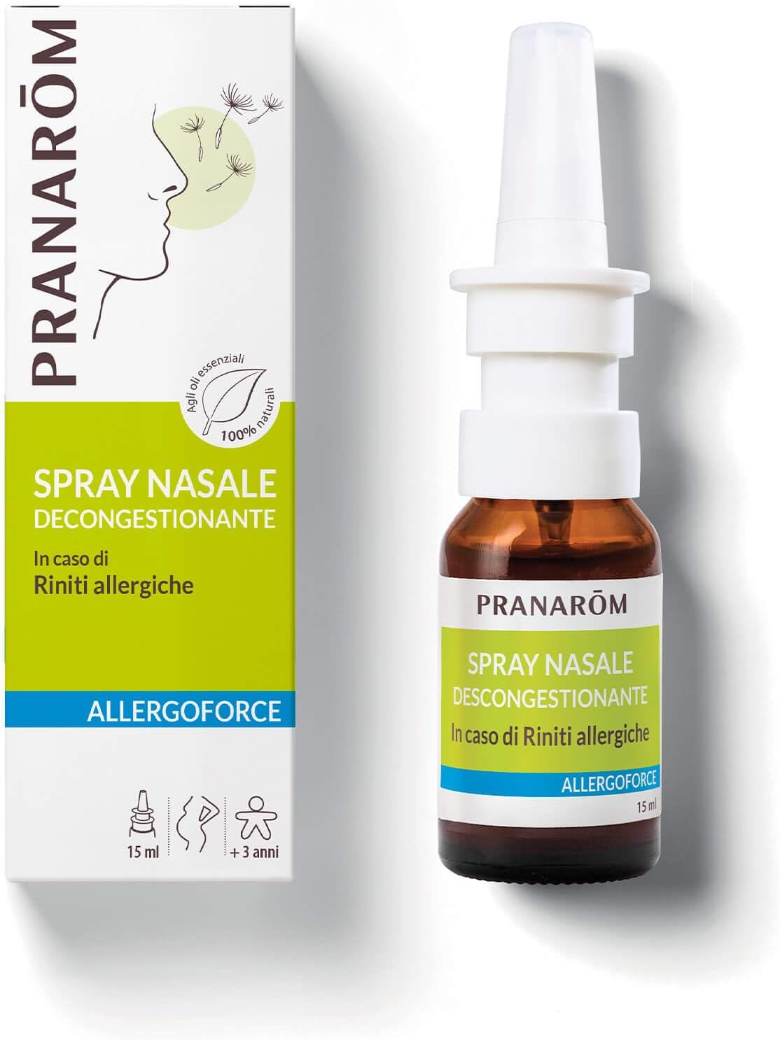 Pranarôm Allergoforce Spray Nasale Decongestionante 15ml - immagine 1