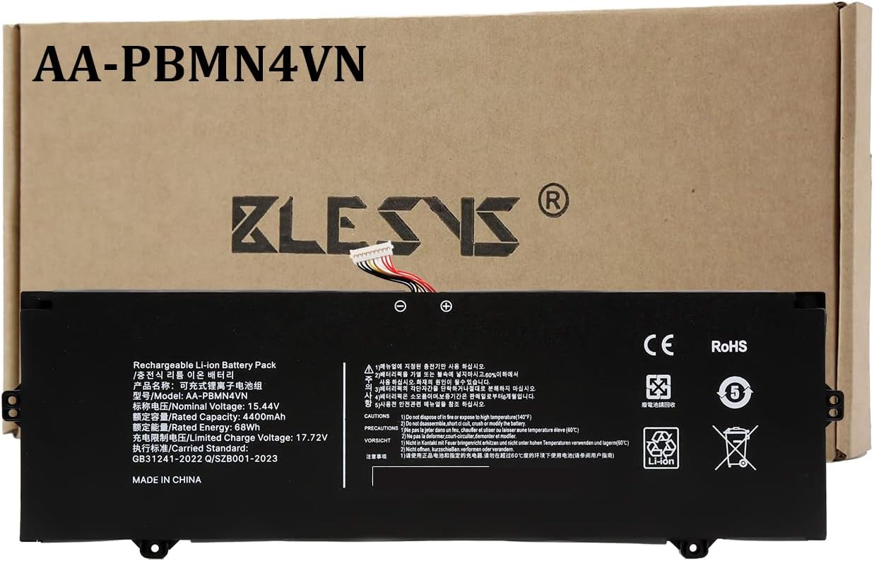 BLESYS AA-PBMN4VN - Batteria per Samsung Galaxy Book Pro NP950XDB Series - immagine 1