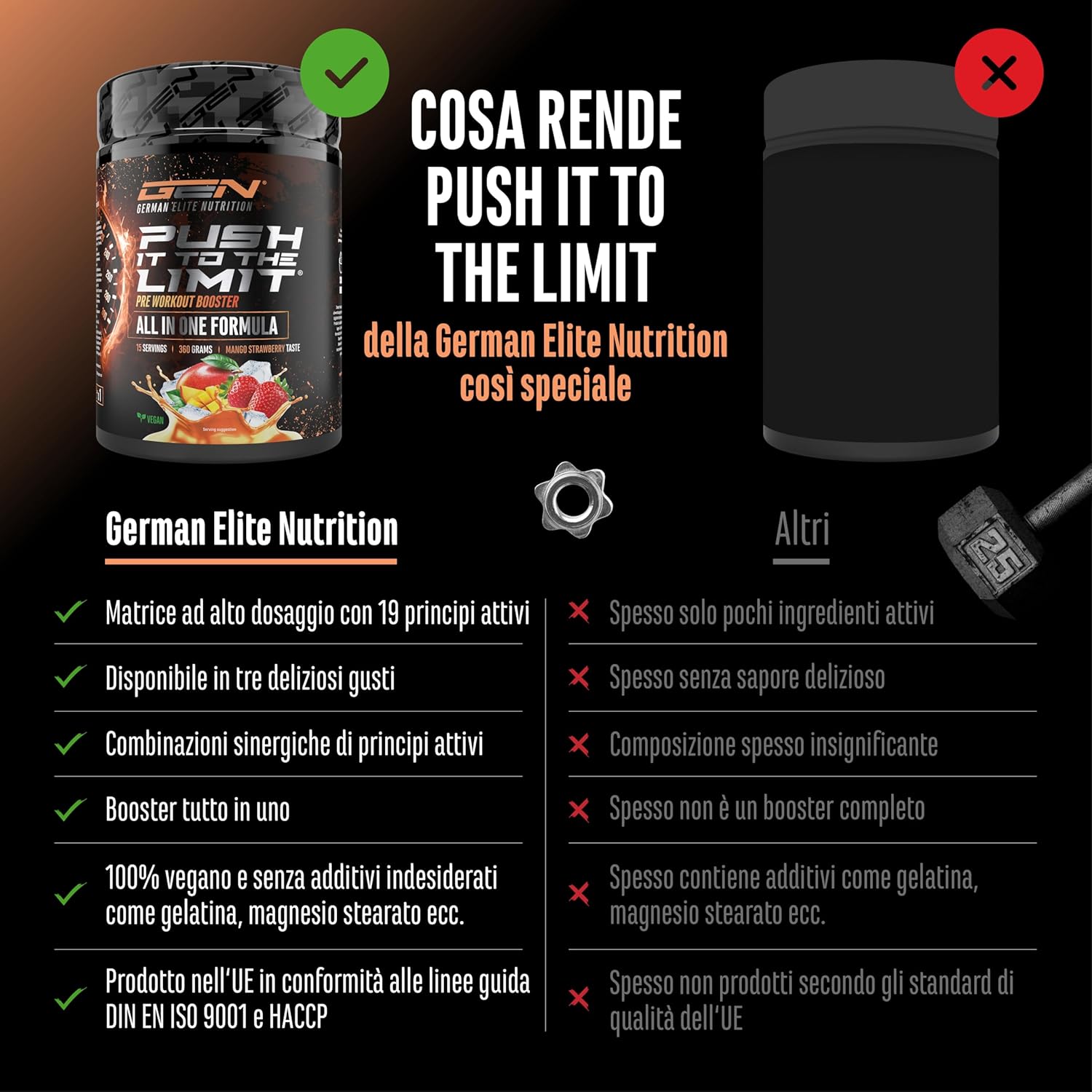 Push it to the Limit - Pre-Allenamento 360g - immagine 4