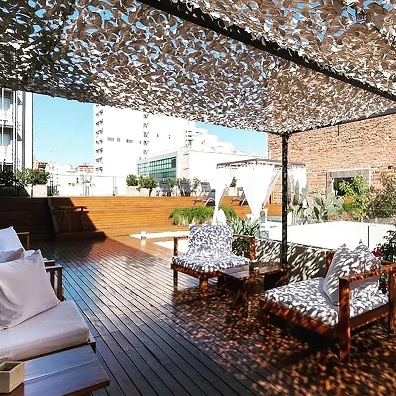 Newfun Rete Mimetica Ombreggiante 6x4M - immagine 4