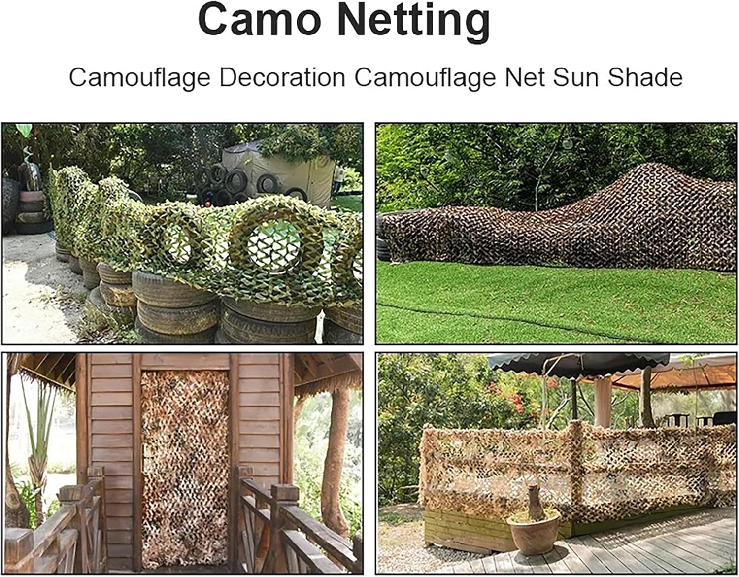 Newfun Rete Mimetica Ombreggiante 6x4M - immagine 5