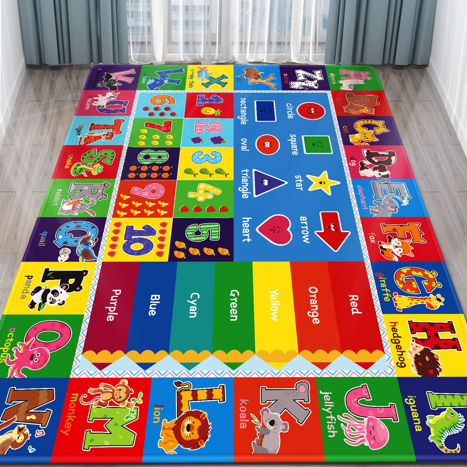 Tappetino da Gioco per Bambini Pieghevole 200x150cm