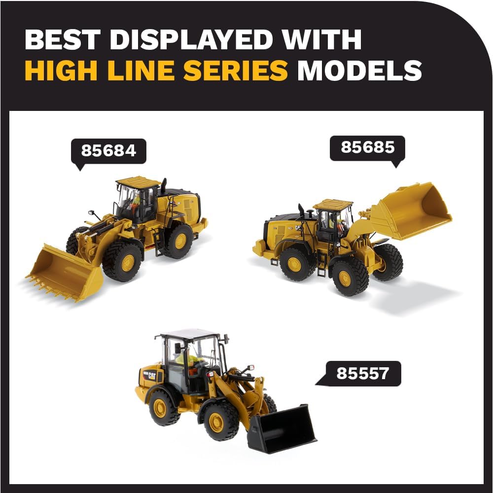 DM Diecast Masters Pala Gommata Caterpillar Next Gen Cat 966GC - immagine 7