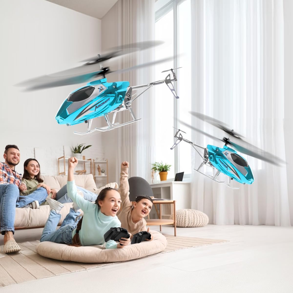 VATOS Elicottero RC 2.4G con Luce LED - immagine 3