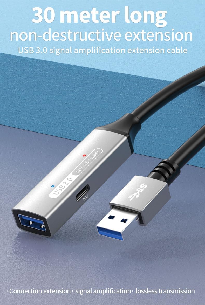 Premiumcord Cavo Prolunga USB Attivo 15m, USB 3.2 Gen 1 - immagine 5