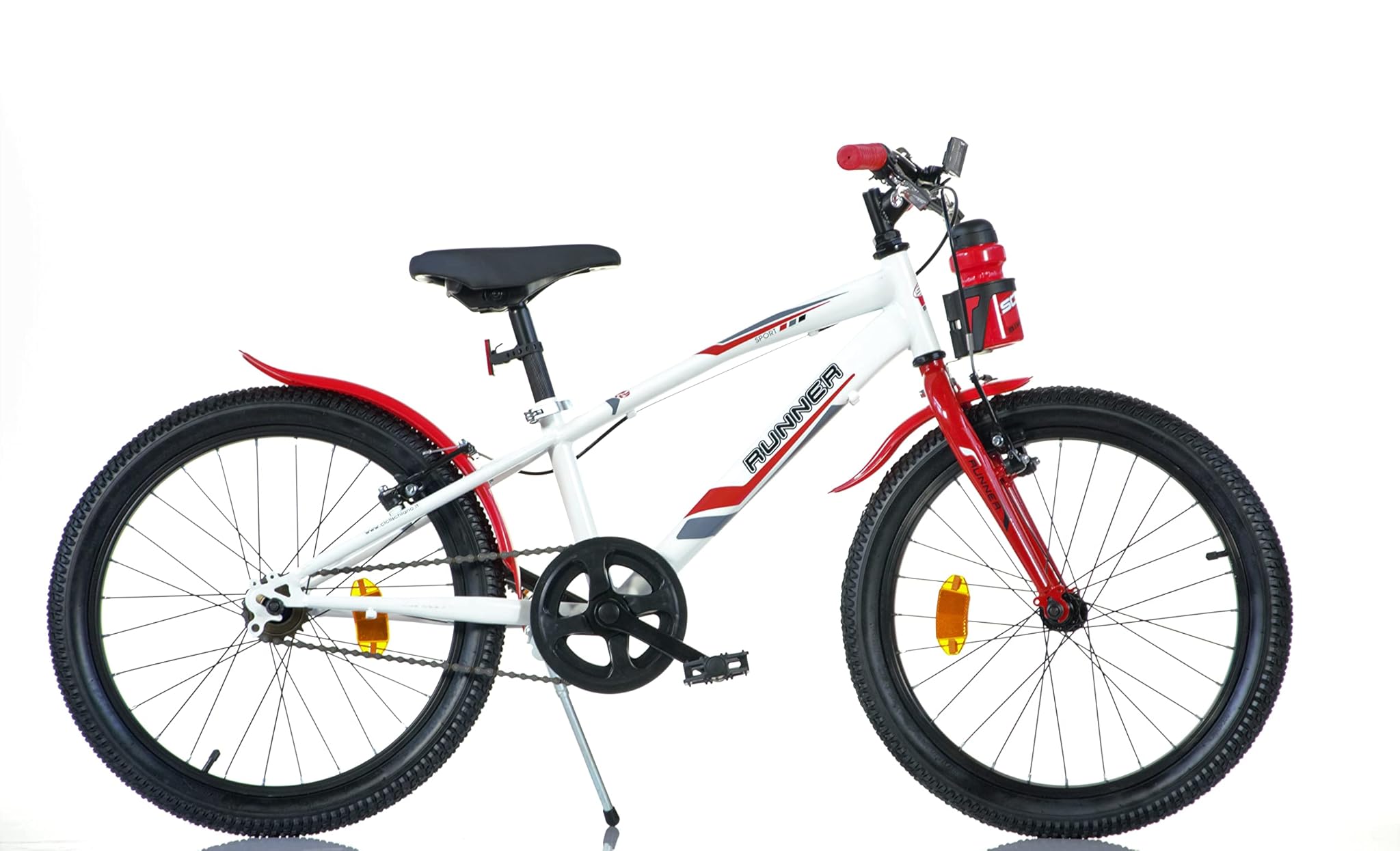 SCH Bici Runner, Bicicletta Bambino, Rosso, 20