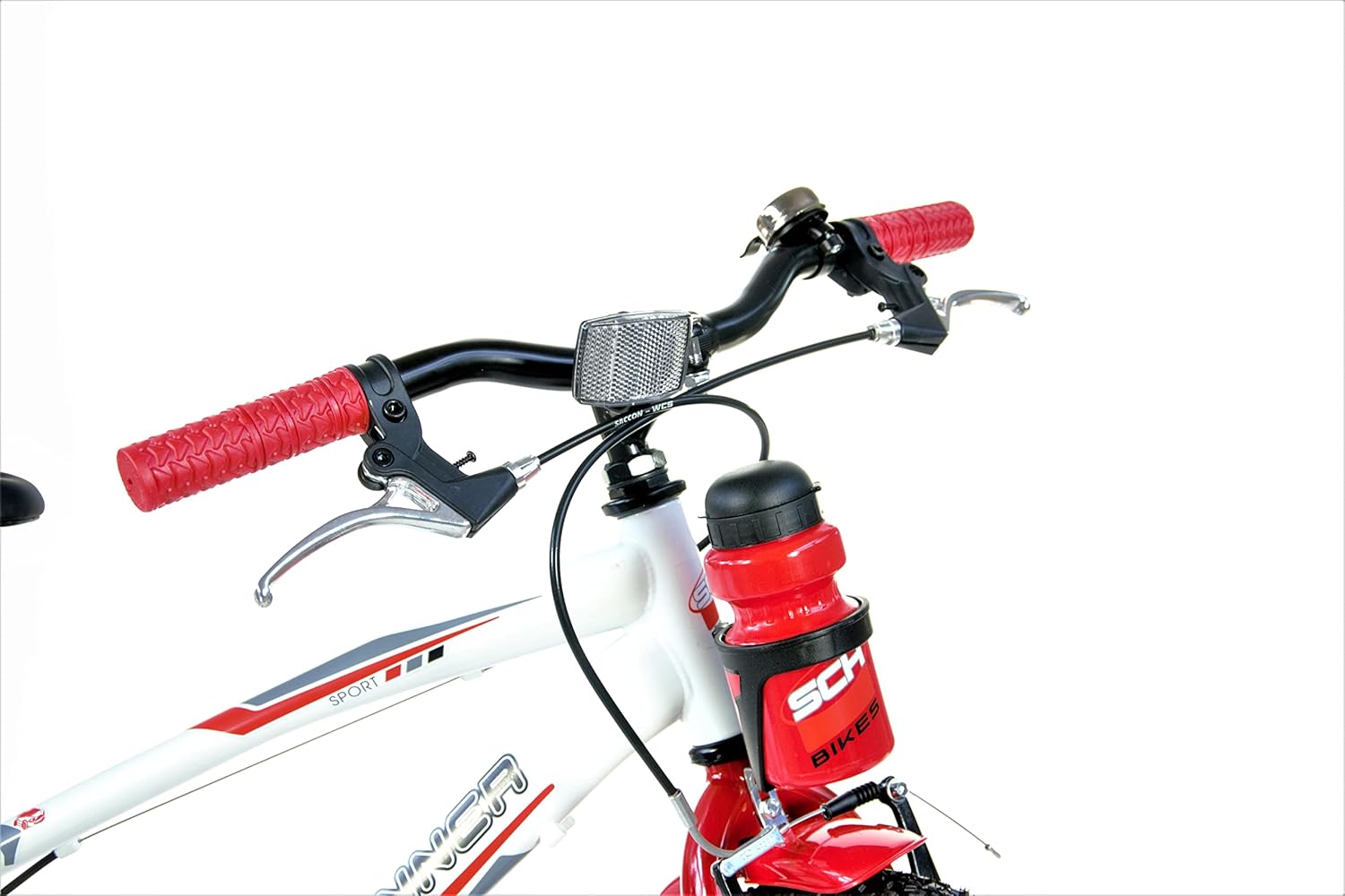 SCH Bici Runner, Bicicletta Bambino, Rosso, 20 - immagine 3