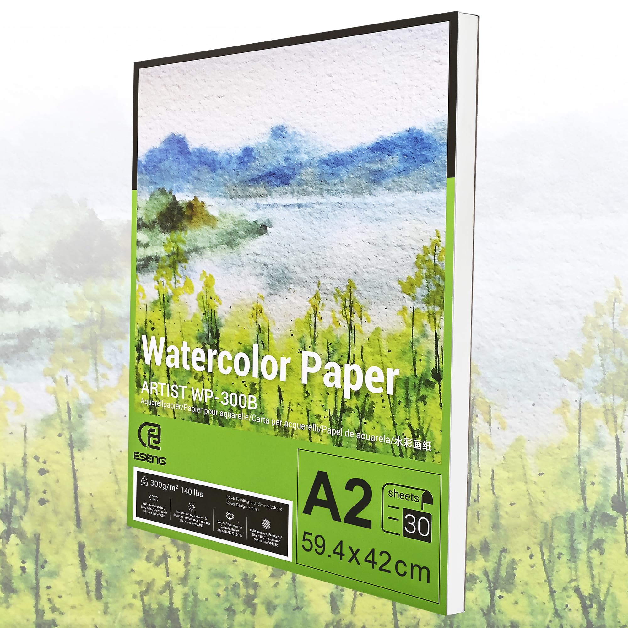 Eseng® Carta Acquerello Premium DIN A2 300g/mq