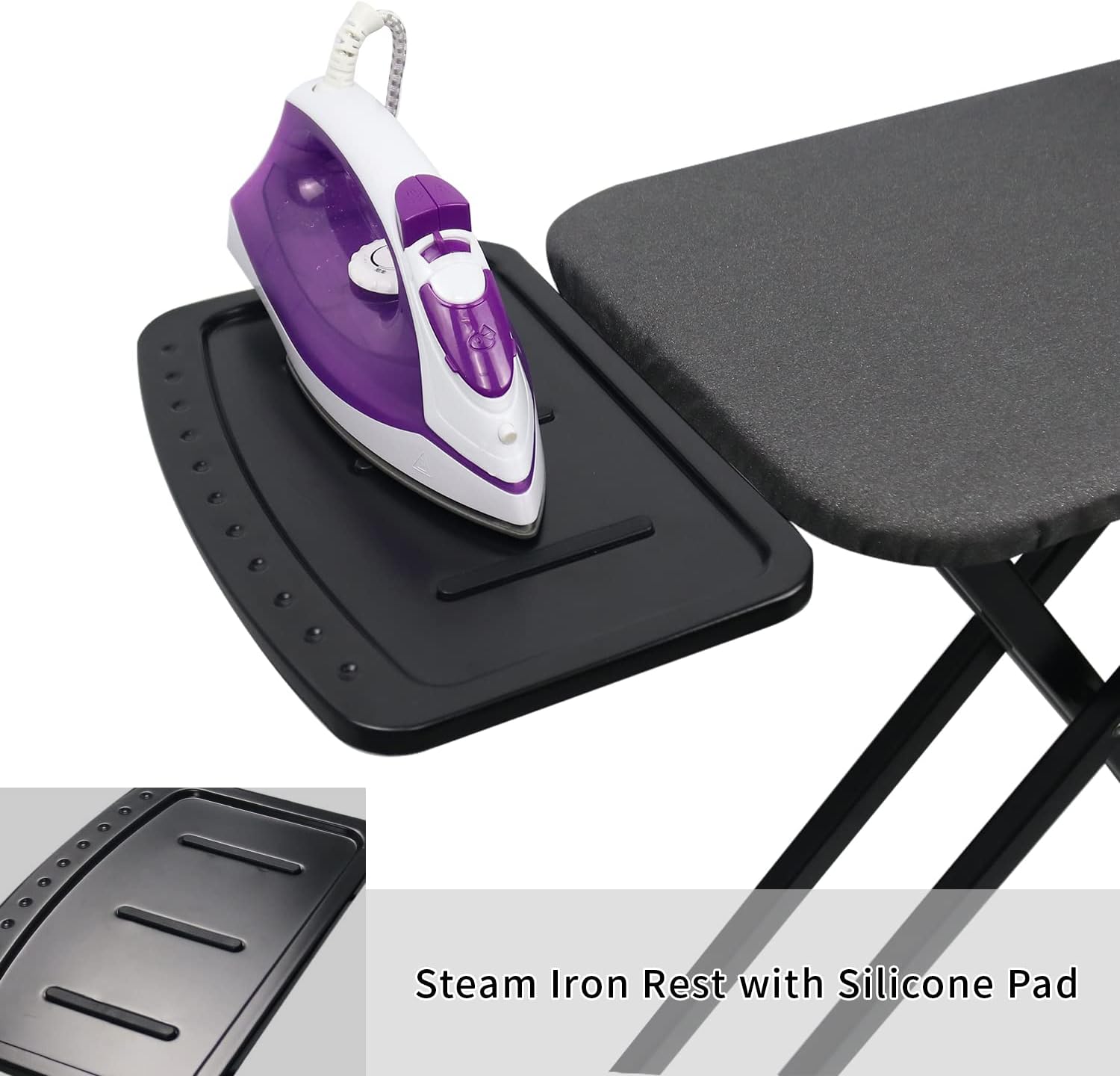 Duwee Asse da Stiro Pieghevole Regolabile - immagine 4