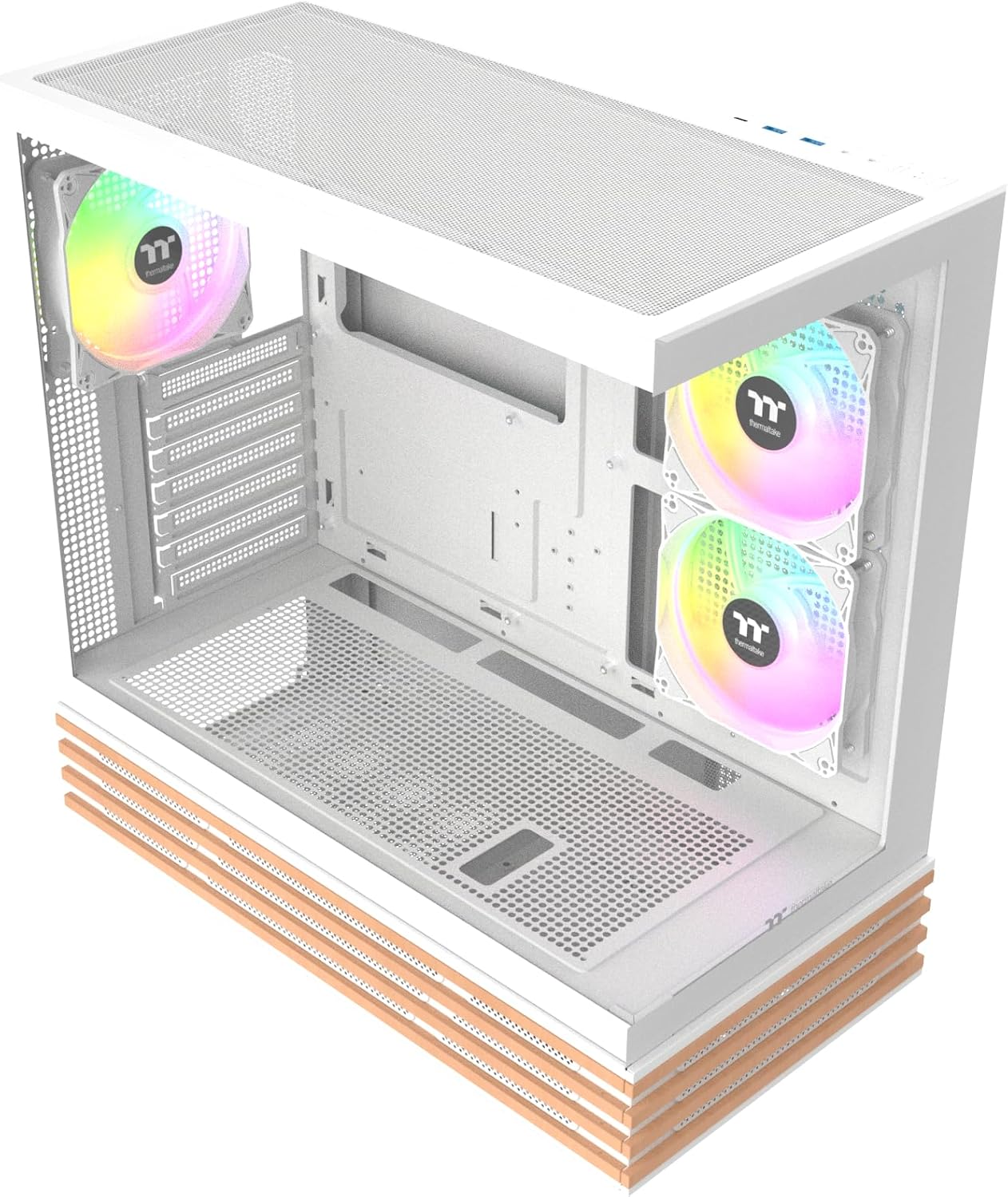 Thermaltake View 270 Plus WS ARGB | Mid Tower Chassis | Snow - immagine 5