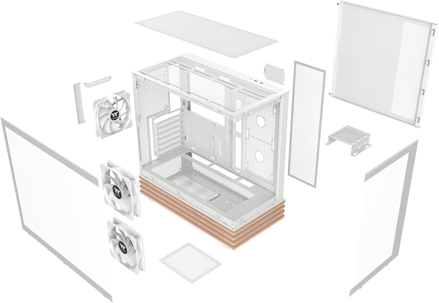 Thermaltake View 270 Plus WS ARGB | Mid Tower Chassis | Snow - immagine 6
