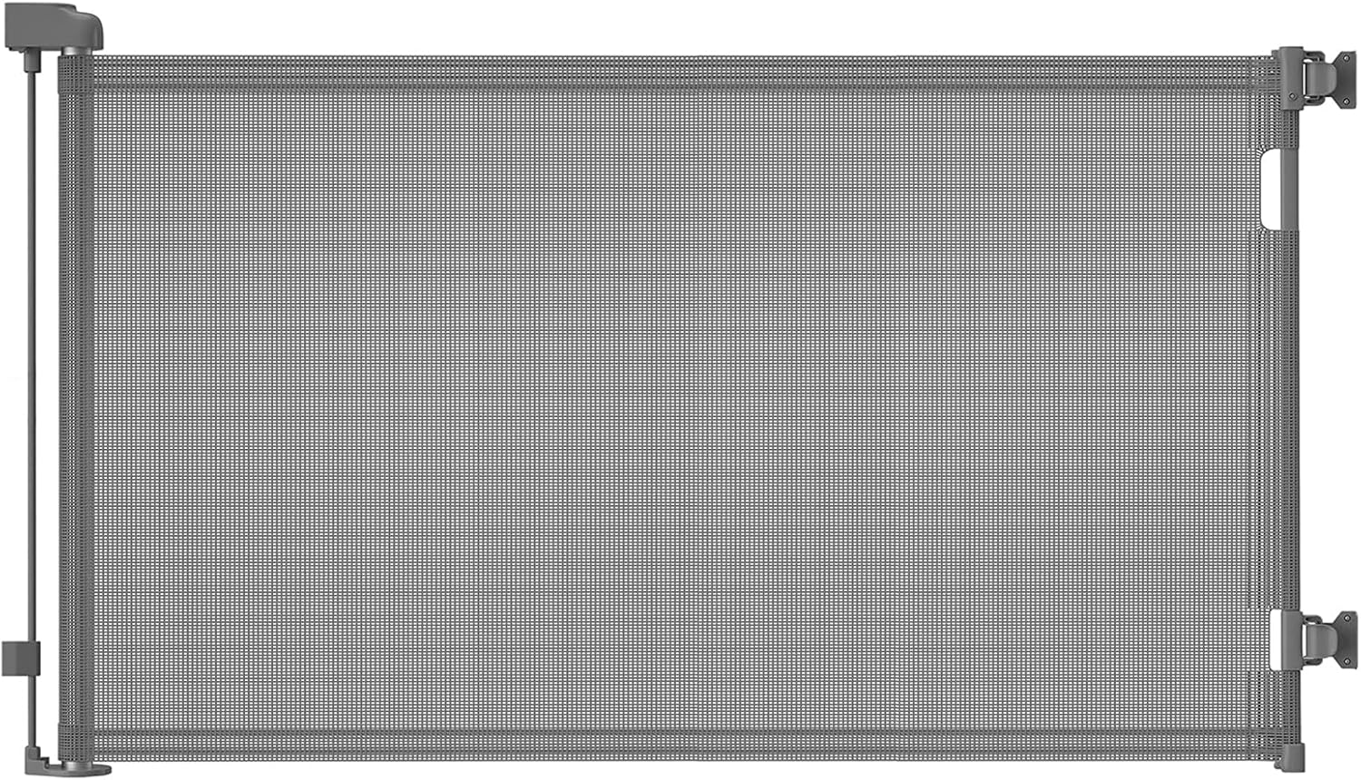 Cancelletto Estensibile per Scale 0-150 cm, Grigio