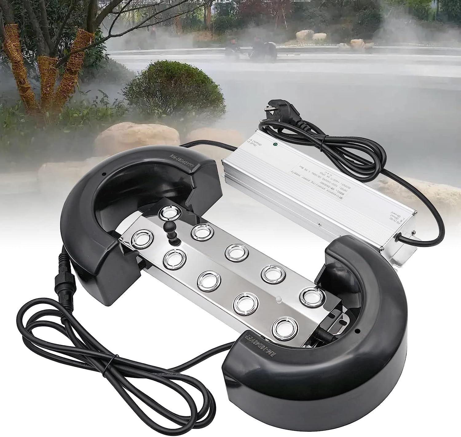 MOGOULUA Creatore di Nebbia 10 Teste Ultrasonico