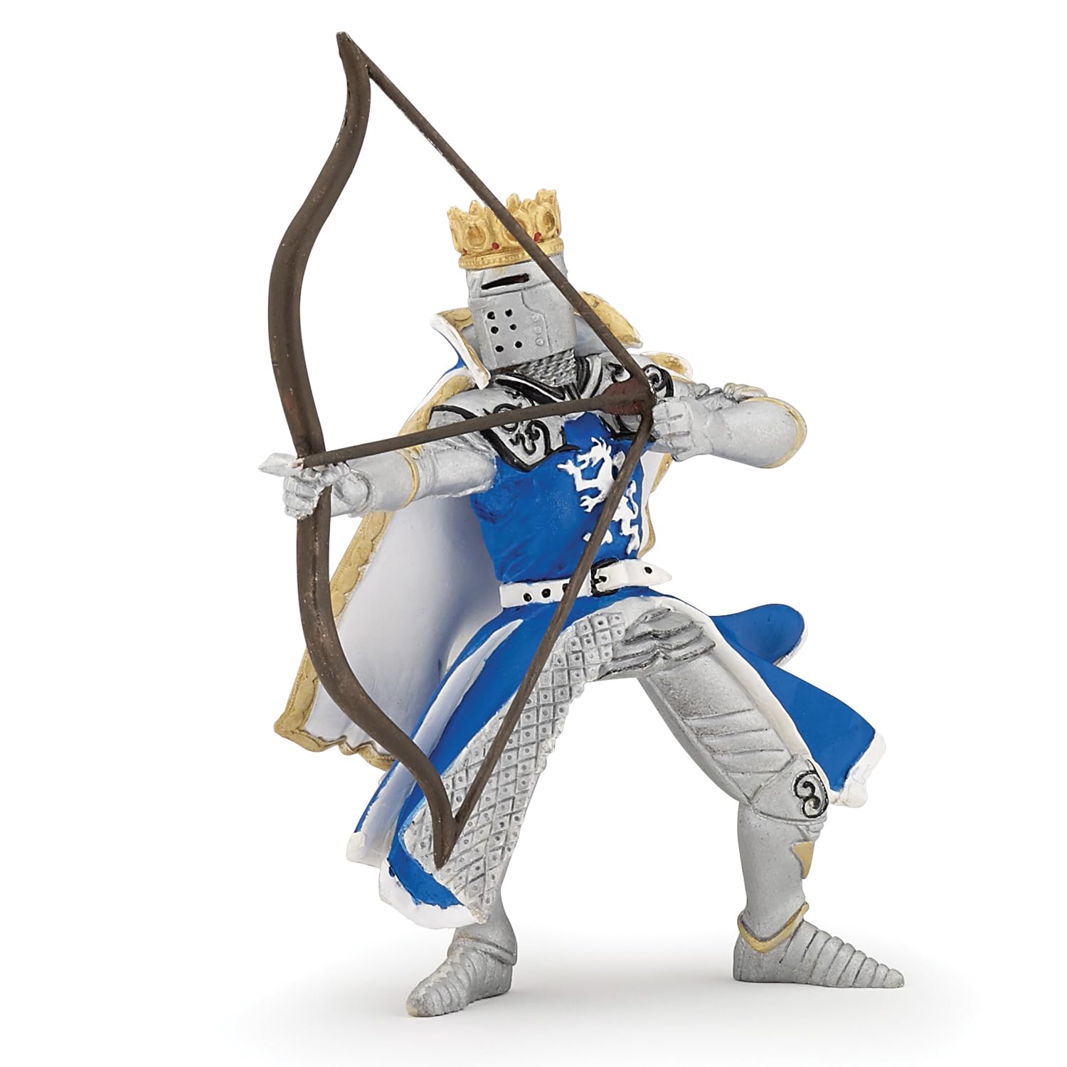 Papo - Statuetta Re Drago con Arco Realistica - 3 Anni + - Collezione Fantastico & Medievale - Gioco Creativo Universo Leggendario - Idea Regalo Giocattolo Bambina Bambino