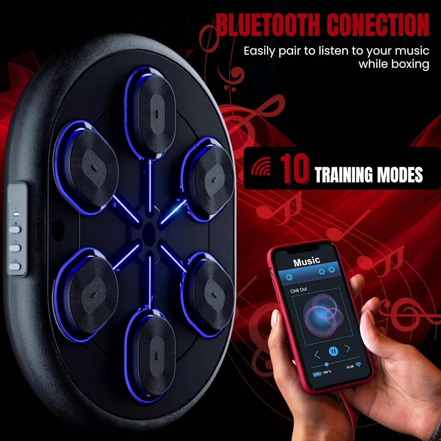 MAGIC SELECT Macchina da Boxe Musicale con LED e Bluetooth - immagine 4