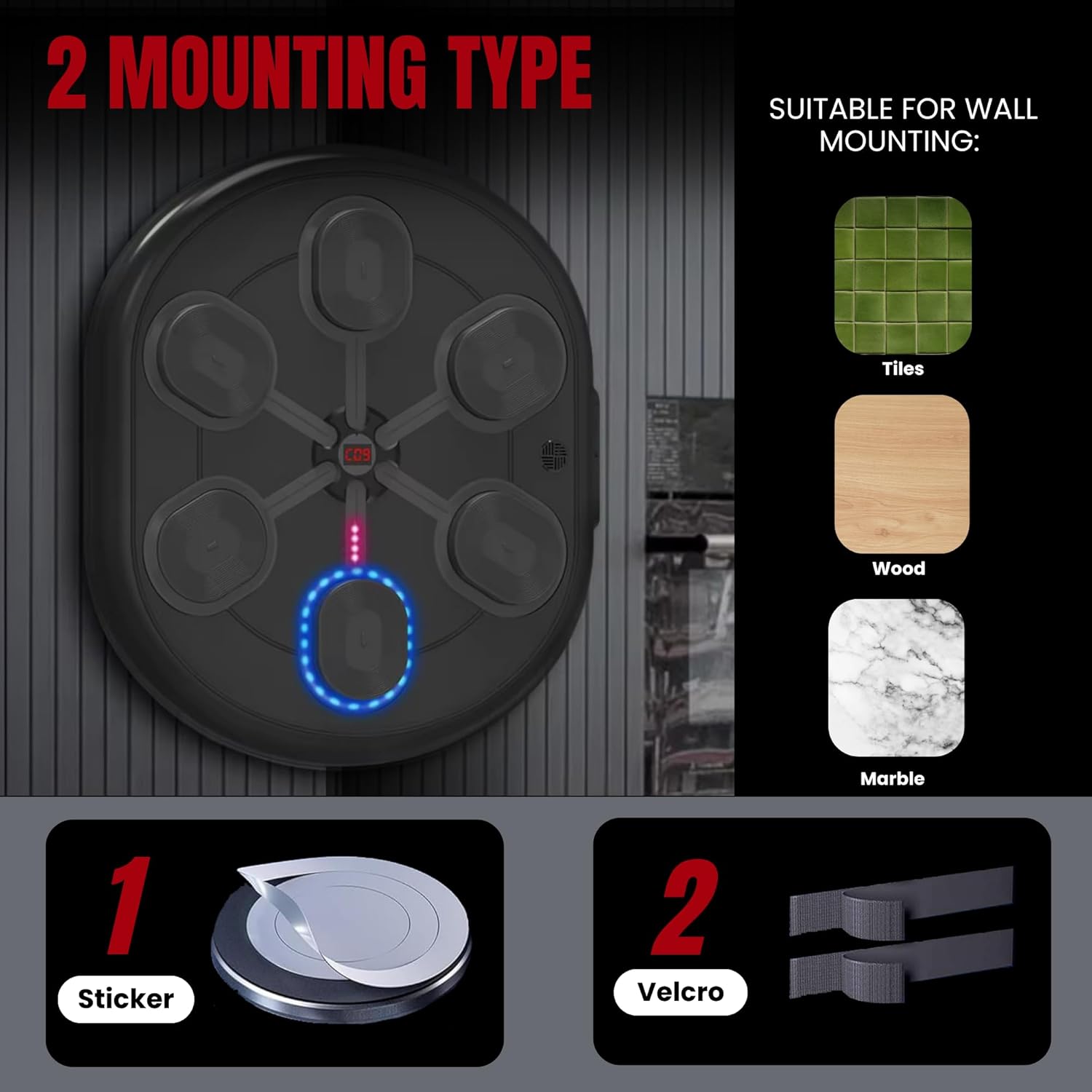 MAGIC SELECT Macchina da Boxe Musicale con LED e Bluetooth - immagine 6