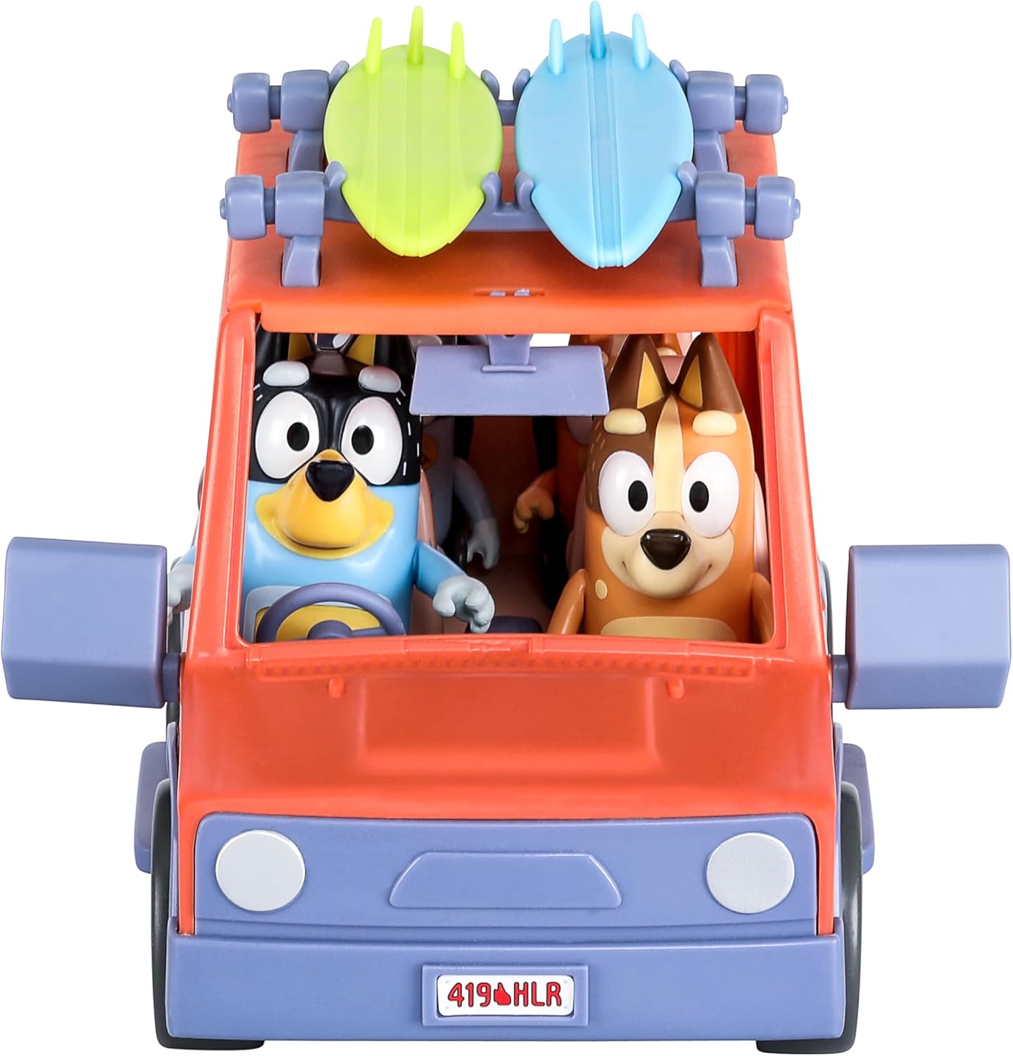 Bluey Heeler Family Veicolo 4WD e 4 Figure Pack - immagine 2