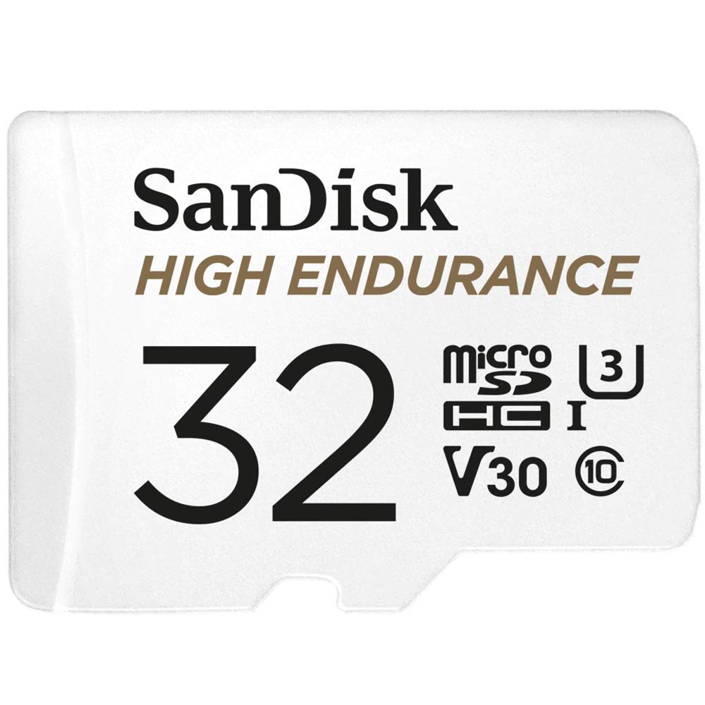 Sandisk HIGH ENDURANCE 32 GB microSDHC + Adattatore SD
