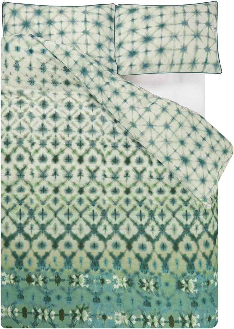 Designers Guild Copripiumino Percalle Cotone Karaoshi Celadon - immagine 2
