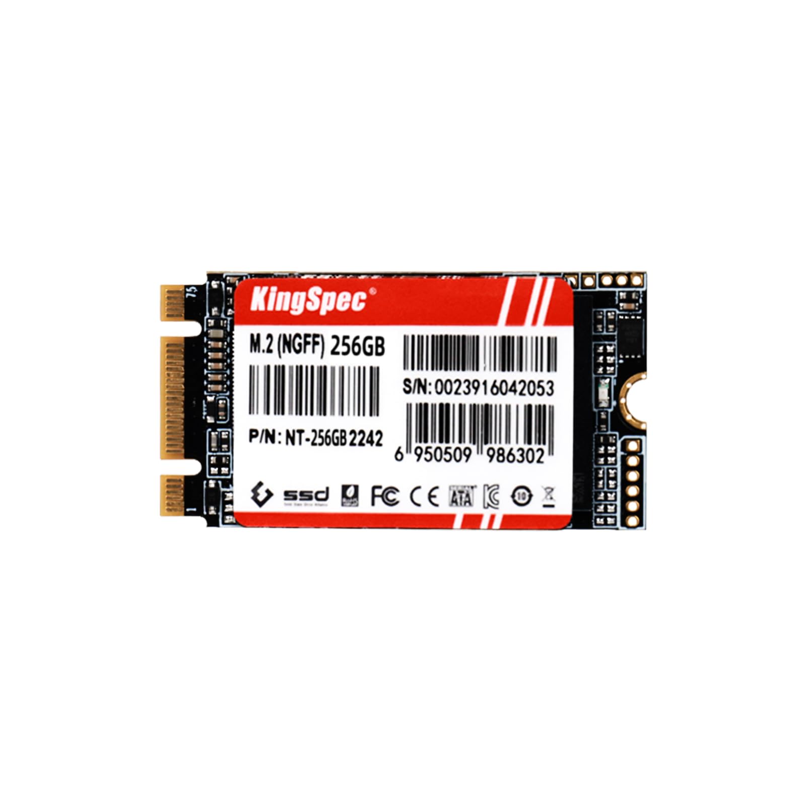Kingspec NT Series 256GB SSD Interno M.2 2242 SATA III