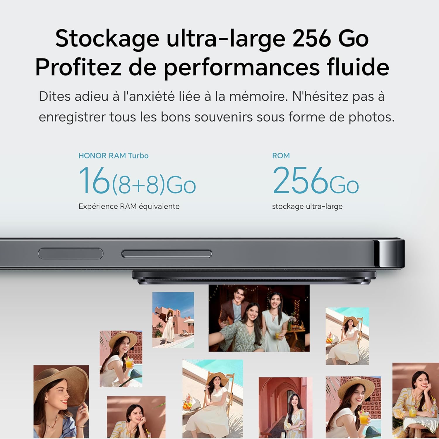 Smartphone Honor 5G, Android 14, nero - immagine 6